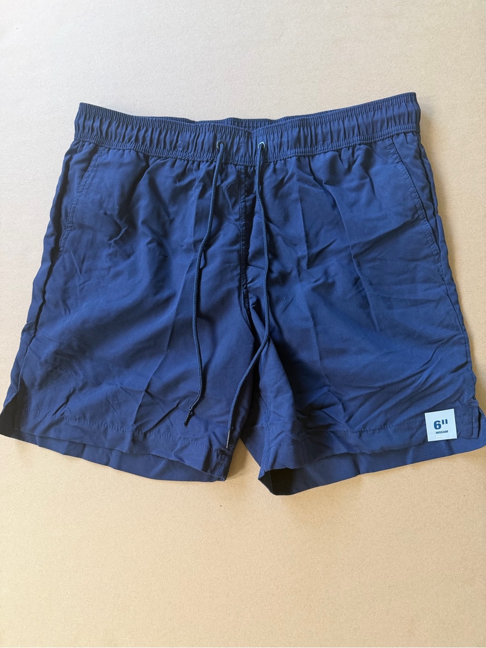 George Men's Medium Swim Trunks - Navy - 6" Inseam - NWT